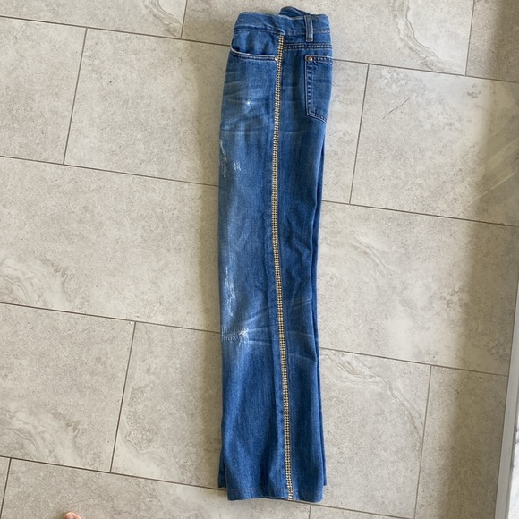 Roberto Cavalli vintage rhinestone jeans - Picture 11 of 13